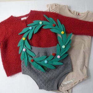 ZARA, Quincy Mae, & Ruby and Bloom Holiday Outfit, Size 18 Months